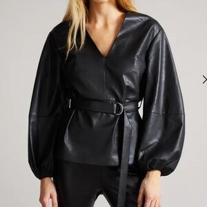 Ted Baker Onari Belted Top size L